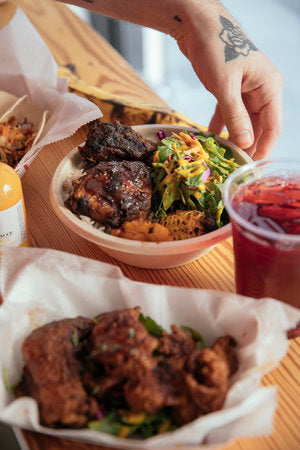 Bacchanal Sauce Duo | Caribbean Hot Sauce Gift Set Scotch Bonnet & Mango Hot Sauce