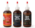 Caribbean Gourmet Cooking Sauce Gift Set | Guava BBQ, Tamarind & Jerk BBQ Sauce | Artisan Sauces