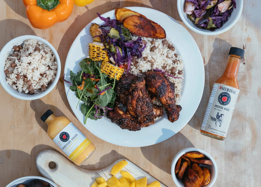 Bacchanal Pepper Sauce | Our Signature Scotch Bonnet Hot Sauce Caribbean Hot Sauce Gift