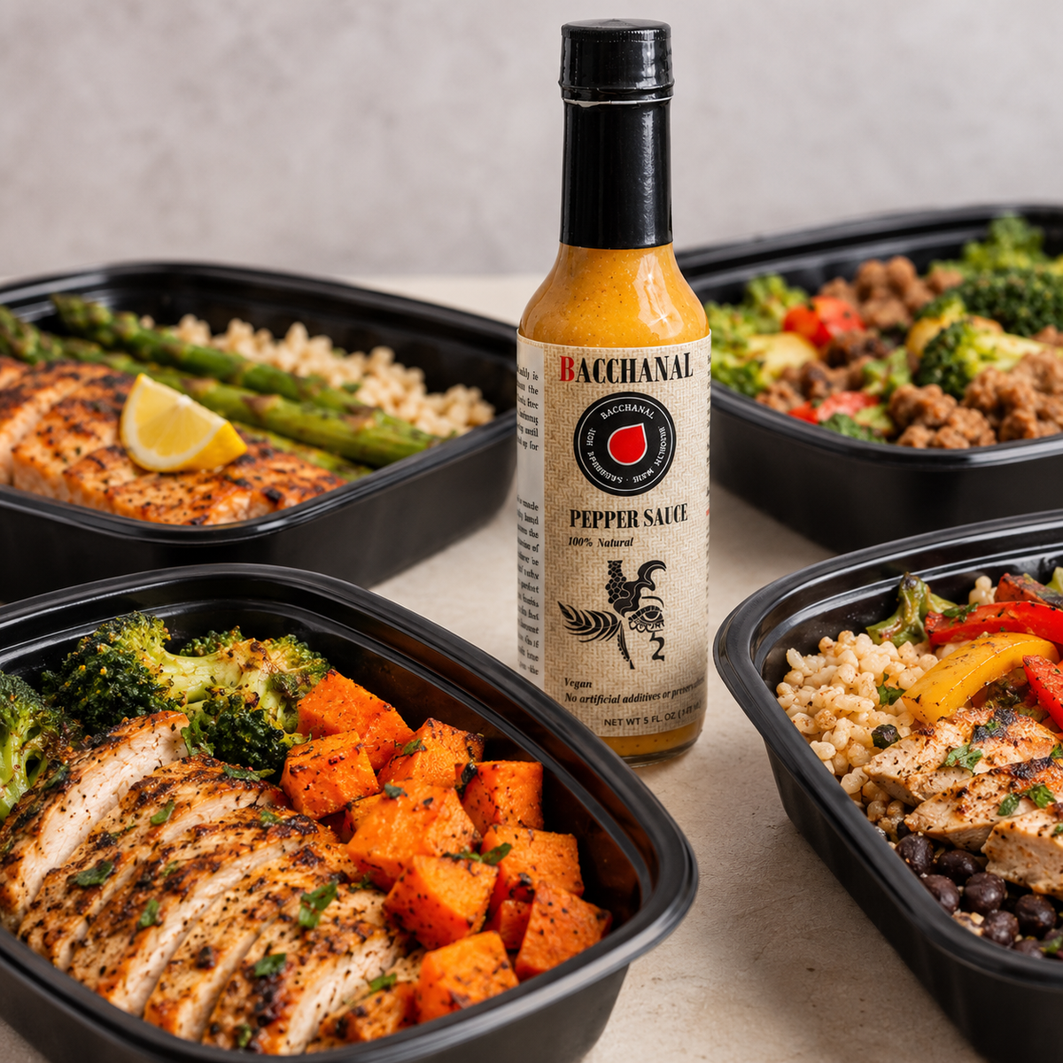 Bacchanal Hot Sauce | Scotch Bonnet Pepper Sauce |Caribbean Hot Sauce | Pepper Sauce for Hot Sauce Lovers | Bacchanal Pepper Sauce