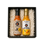 Bacchanal Sauce Duo | Caribbean Hot Sauce Gift Set Scotch Bonnet & Mango Hot Sauce