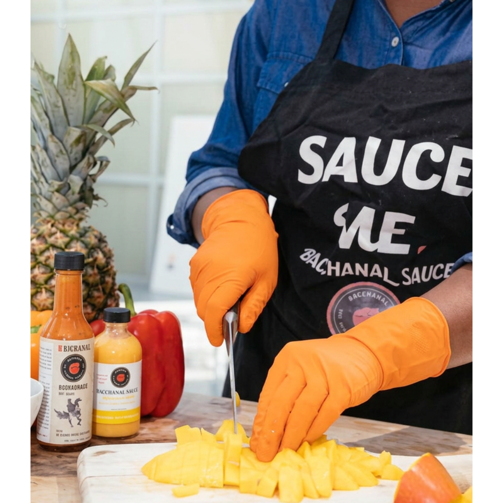 Bacchanal Hot Sauce | Scotch Bonnet Pepper Sauce |Caribbean Hot Sauce | Pepper Sauce for Hot Sauce Lovers | Bacchanal Pepper Sauce