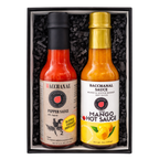 Bacchanal Sauce Duo | Caribbean Hot Sauce Gift Set Scotch Bonnet & Mango Hot Sauce